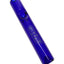 Cobalt blue glass mini steamroller hand pipe with GRAV logo and raised bowl, shown in angled close-up view