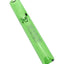 Green glass mini steamroller hand pipe with side bowl and GRAV logo, shown in angled product view