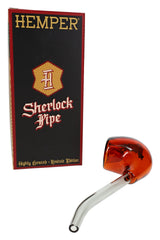 6" Hemper Das Boot Sherlock Glass Hand Pipe – P3299