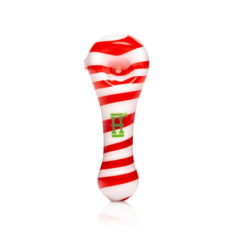 Hemper Candy Cane Glass Hand Pipe - P3318