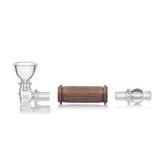 4" MJ Arsenal Alpine Creek Borosilicate Glass Hand Pipe – P3352