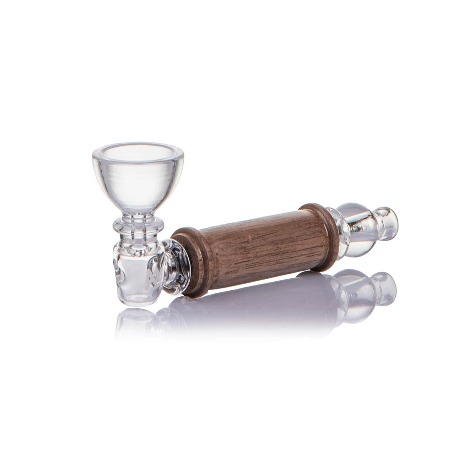 4" MJ Arsenal Alpine Creek Borosilicate Glass Hand Pipe – P3352