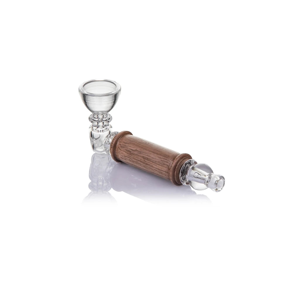 4" MJ Arsenal Alpine Creek Borosilicate Glass Hand Pipe – P3352