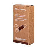 4" MJ Arsenal Alpine Creek Borosilicate Glass Hand Pipe – P3352