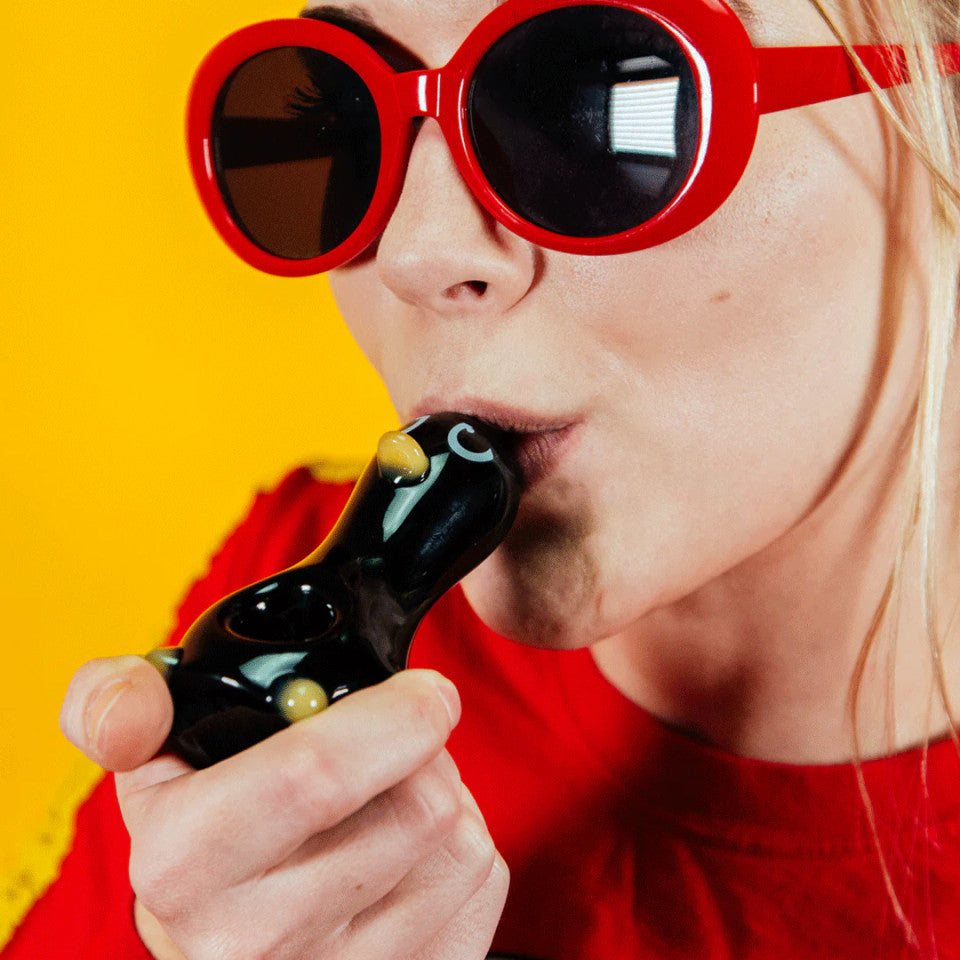 4" Goody Glass Penguin Hand Pipe – P3311