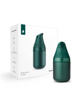Pine Puffco Proxy Core Kit displayed beside white retail box with product graphics and icons