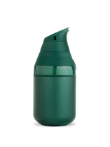 Side view of Pine Puffco Proxy Core vaporizer showing curved top, matte body, and glossy band