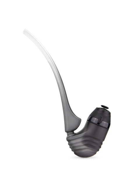 Onyx Puffco New Proxy Wizard with New Proxy base installed, sleek frosted wand-style glass pipe creating a classy, cooled-dab experience.