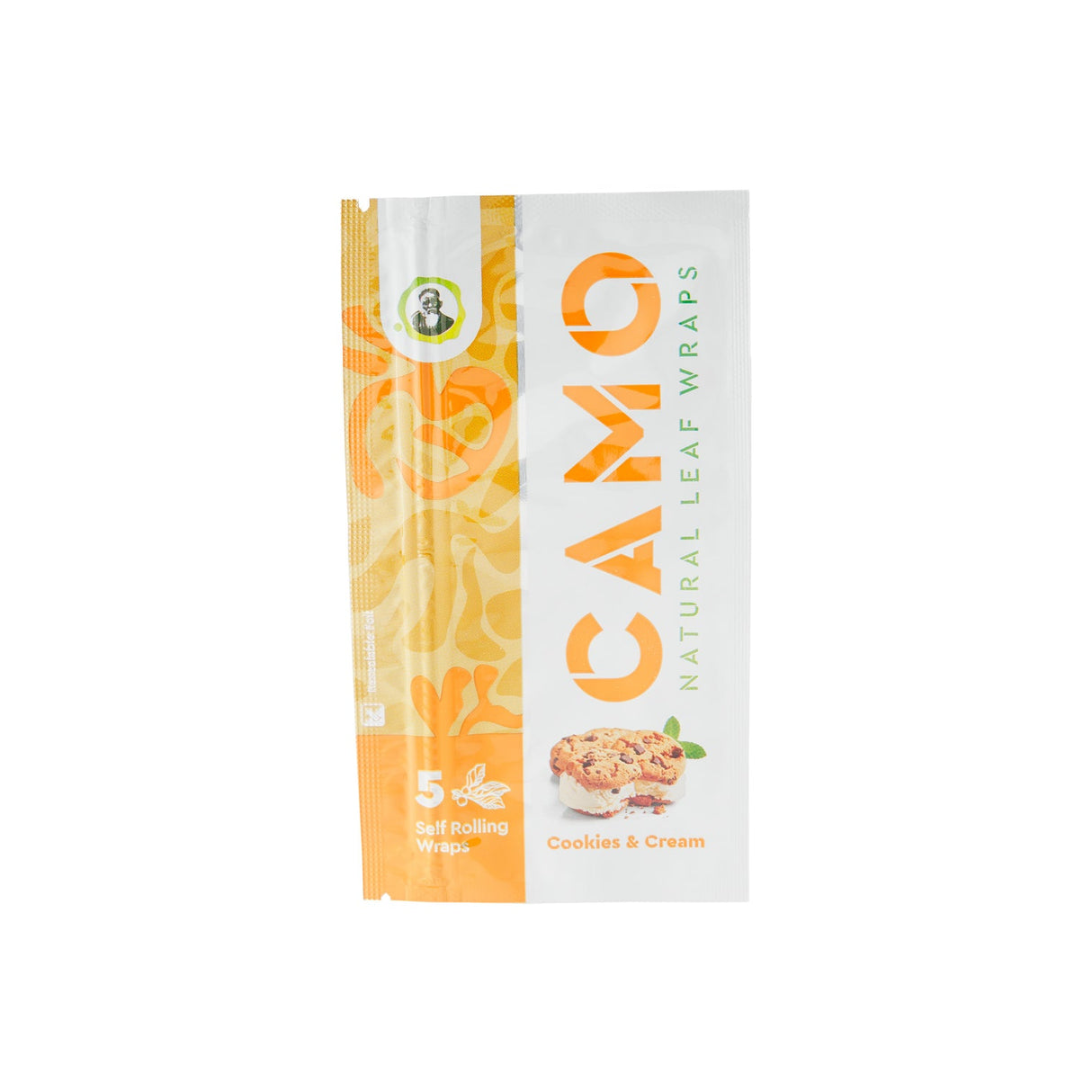 CAMO Natural Leaf Wraps Dessert Series – 5/Pack – 25-Count Display
