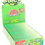 Box of Juicy Jay Greenapple rolling papers on a white background