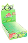 Box of Juicy Jay Greenapple rolling papers on a white background