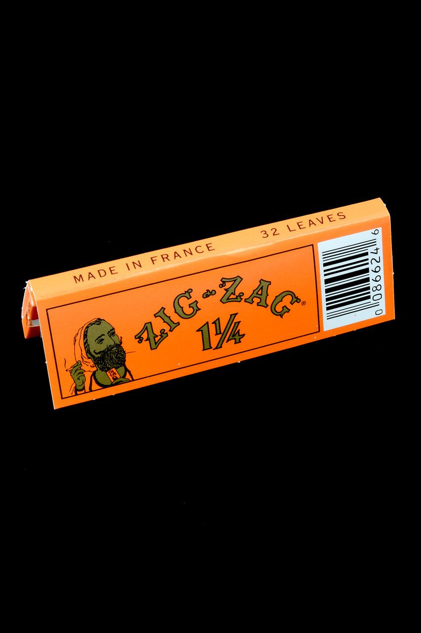 24ct Zig Zag Orange Rolling Papers 1 1/4 Display - RP152