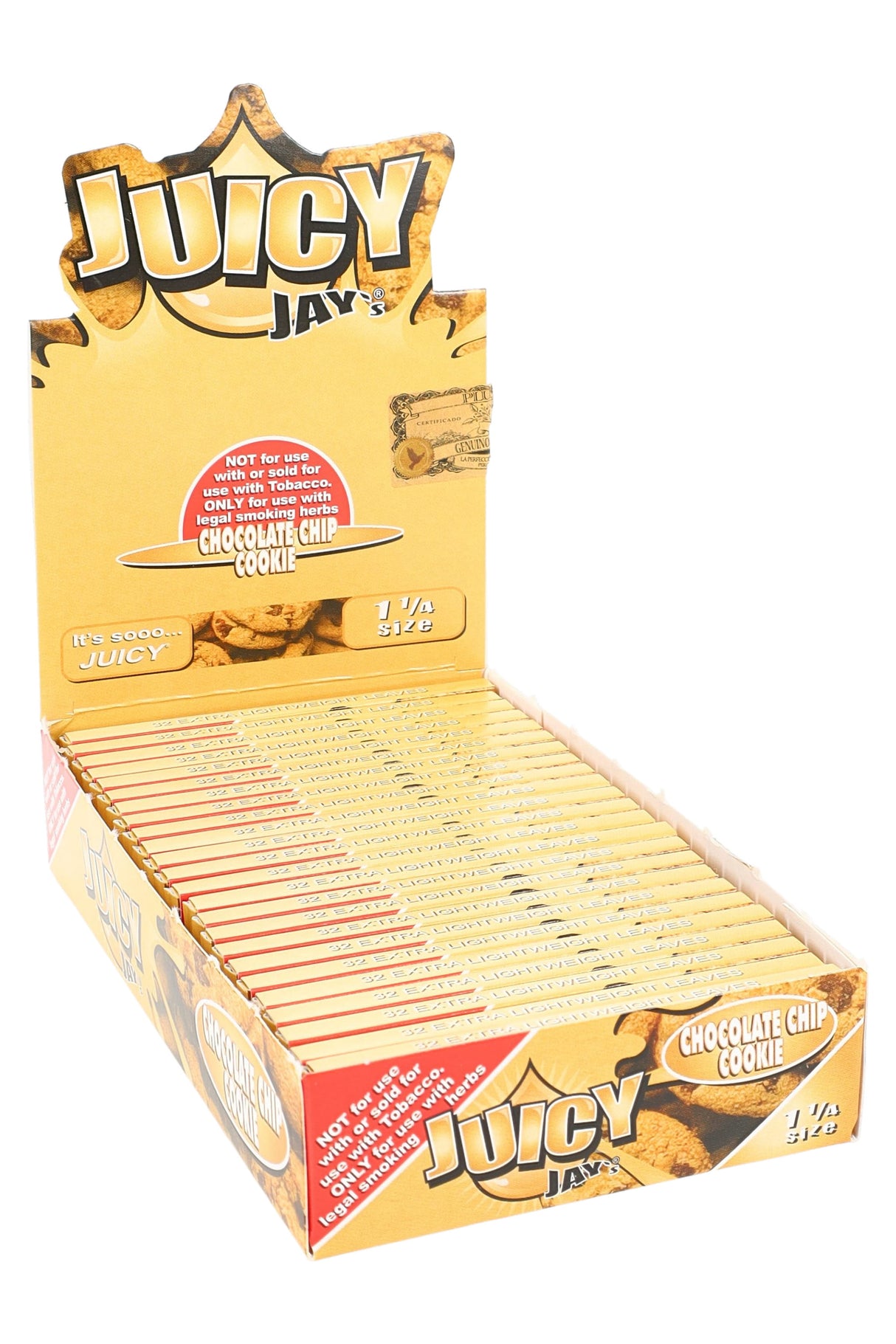 24 ct Juicy Jay’s 1 ¼ Flavored Rolling Papers Display – RPJJ