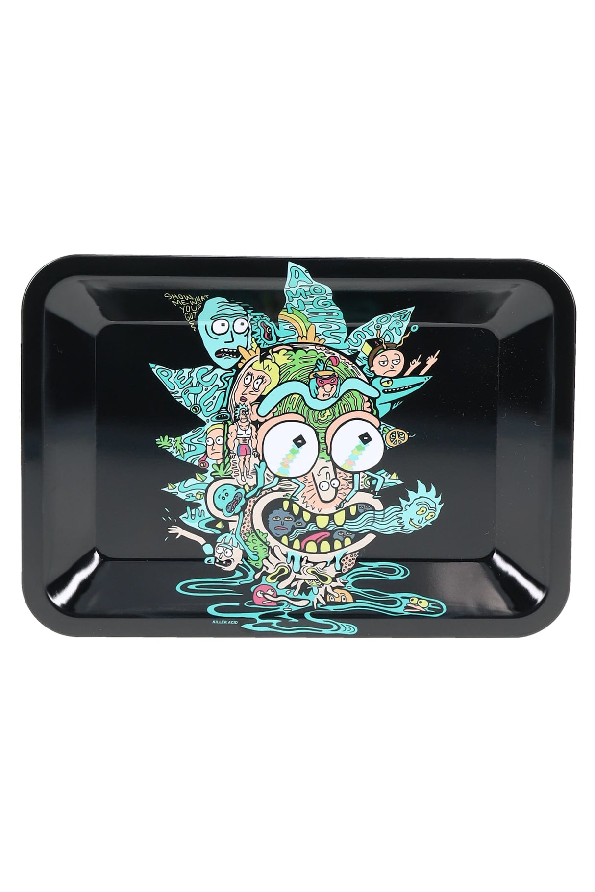 Small Art Metal Rolling Tray – 7" x 5" – RP266