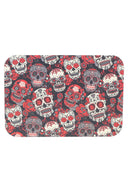 Small Art Metal Rolling Tray with Magnetic Lid – 7″ × 5″ – Select Design