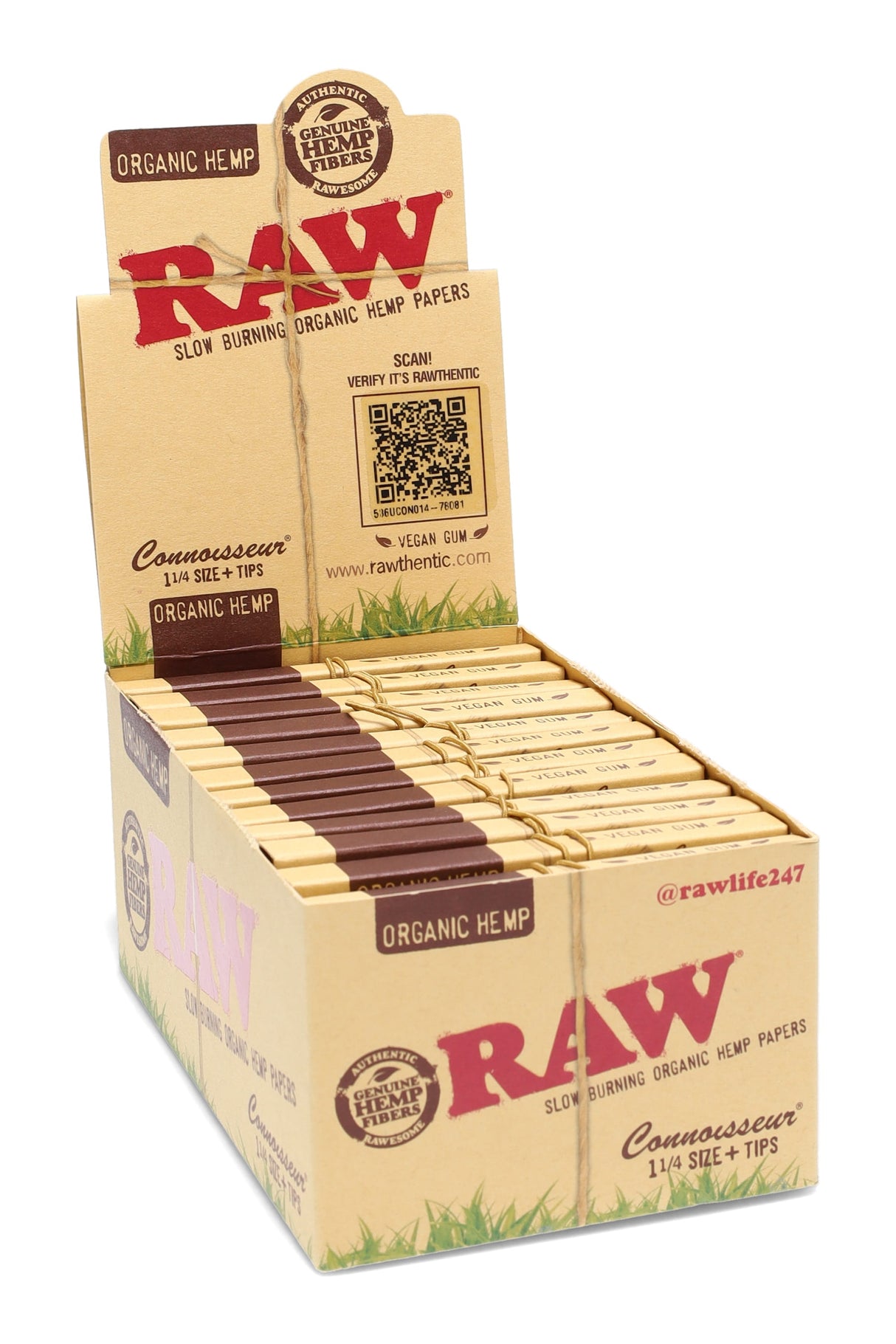 24ct Raw Organic Connoisseurs Display - RP323