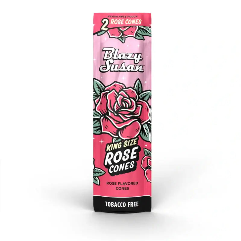 10ct Blazy Susan King Size Rose Cones - 2 Cones per Pouch - RP409