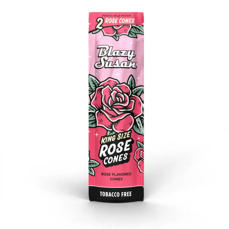 10ct Blazy Susan King Size Rose Cones - 2 Cones per Pouch - RP409