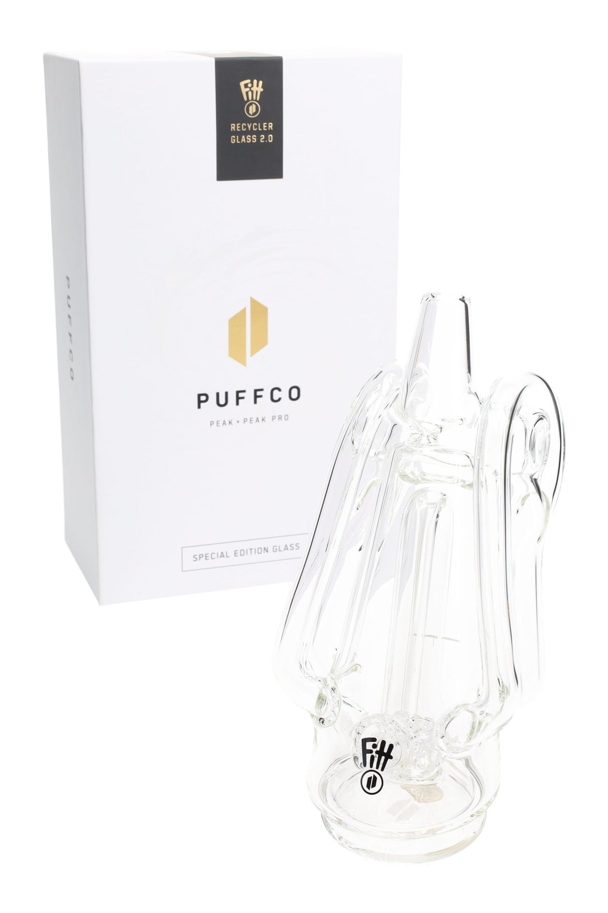 Puffco Peak Pro Special-Edition Ryan Fitt Recycler 2.0 Glass Attachment – V0503