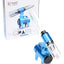 Blue Lookah Giraffe electric dab straw beside retail box, quartz tip with magnetic cap and sturdy base.
