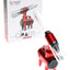 Red Lookah Giraffe electric dab straw, angled ~40° tip for clear view of dabs and pass-through charging.