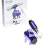 Purple Lookah Giraffe electric dab straw, glass mouthpiece and large rear screen for battery percentage.