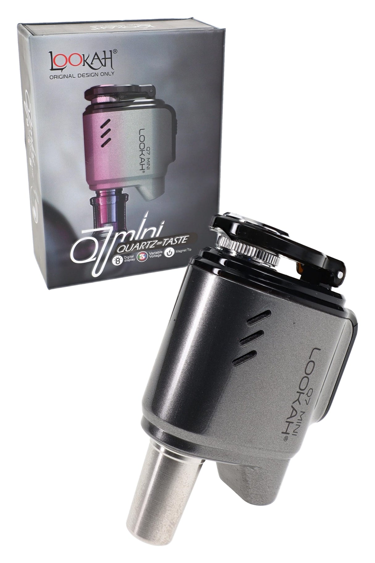 Lookah Q7 Mini E-Nail Banger Kit – 950 mAh – 14–18 mm