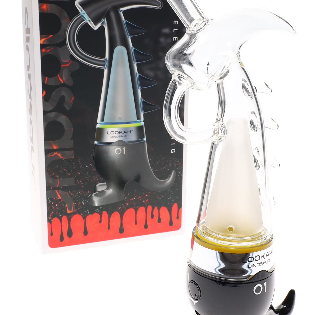 Lookah Dinosaur Electric Dab Rig – 950mAh – 3-Temp – USB-C – Assorted ...