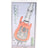 Orange Lookah Guitar 510 cartridge battery in box, compact novelty design with clear panel and single-button grip.