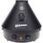 Volcano Classic in matte Onyx Black, close-up of analog temperature dial and control buttons on the cone-shaped base.