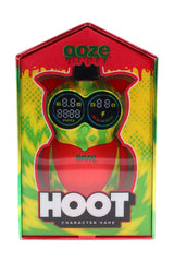 Inferno color Ooze Hoot character 510 battery boxed, dual displays and 510 compatibility callouts shown on the front panel.