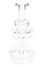Clear MJ Arsenal Quadra Peak attachment with four-column dry top design shown in front product view