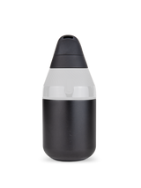 Black Puffco Proxy Core accessory front view with silicone mouthpiece and compact cup design