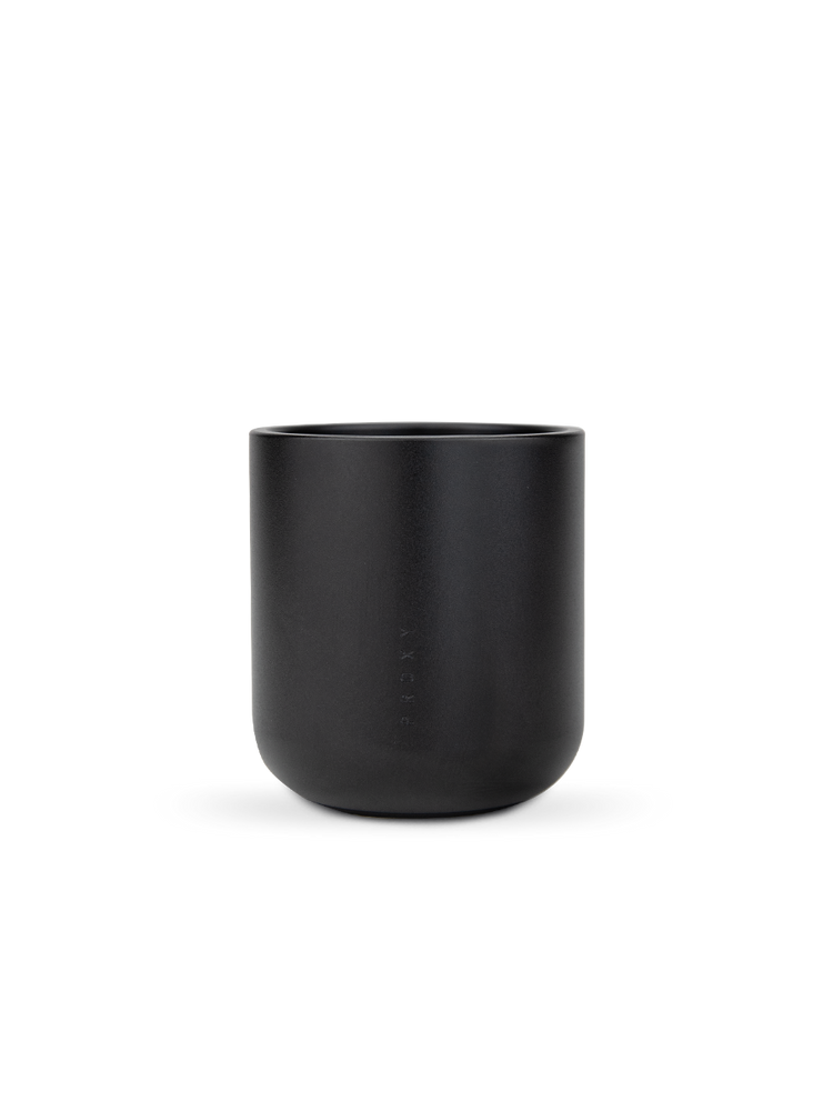 Black Puffco Proxy Core cup close-up with smooth anodized aluminum finish for durable Proxy use