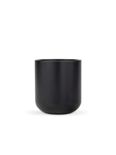 Black Puffco Proxy Core cup close-up with smooth anodized aluminum finish for durable Proxy use