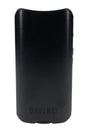 Front-facing DaVinci IQ3 vaporizer in black with LED grid, compact portable vape for dry herb and extracts