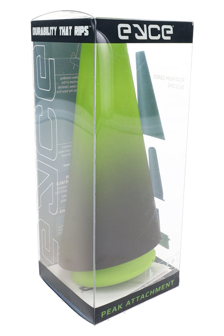 Gradient Eyce Peak Attachment with retail box, silicone water-filtering top for Puffco Peak accessory upgrade