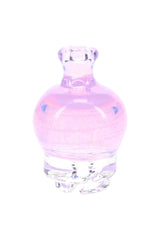 Pink Slyme Puffco Pivot glass mouthpiece with pale purple-pink body and rounded glass shape