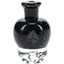 Black Nebula Puffco Pivot glass mouthpiece with dark speckled borosilicate glass finish
