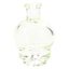 Illuminati Green Puffco Pivot glass mouthpiece with pale green body and clear connection