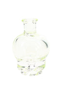 Illuminati Green Puffco Pivot glass mouthpiece with pale green body and clear connection