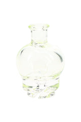 Illuminati Green Puffco Pivot glass mouthpiece with pale green body and clear connection