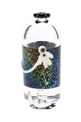 Across the Universe Puffco Pivot mouthpiece with space-themed sculpted glass artwork