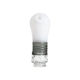 Angled view of the BigFun! Lightbowlb Pivot Top showing the mouthpiece opening near the rounded bulb tip