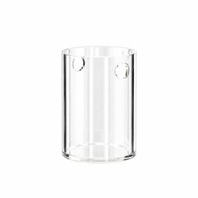 Dr. Dabber Switch² quartz vaporizer insert with clear cylindrical walls and two precision-cut upper openings