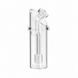 Dr. Dabber Switch² replacement glass attachment with clear chamber, angled top opening and laser-cut percolator