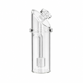 Dr. Dabber Switch² replacement glass attachment with clear chamber, angled top opening and laser-cut percolator