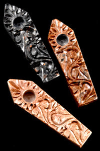Carved Stone Pipe - W0274