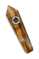 Astral Project 4″ Gemstone Jewel Pipe – Choose Your Stone