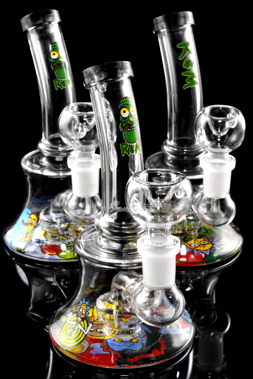 Small R&M Stemless GoG Water Pipe - WP1679
